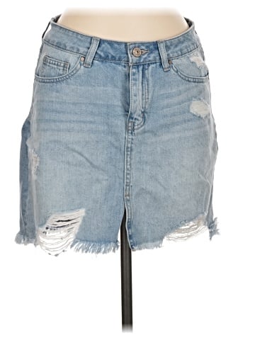 Rewash Denim Skirt (view 1)