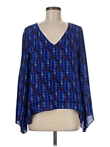 Parker 3/4 Sleeve Silk Top (view 1)