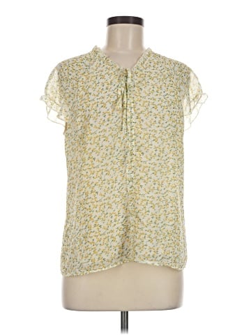 Allegra K Short Sleeve Blouse (view 1)