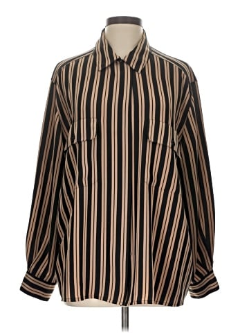 Jones New York Long Sleeve Button-Down Shirt (view 1)