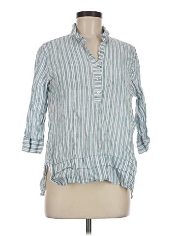 J.Jill 3/4 Sleeve Button-Down Shirt (view 1)
