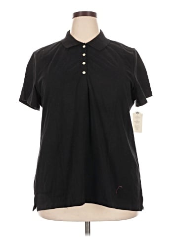 St. John's Bay Short Sleeve Polo (view 1)