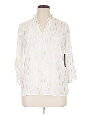 Sara Michelle 3/4 Sleeve Blouse (view 1)