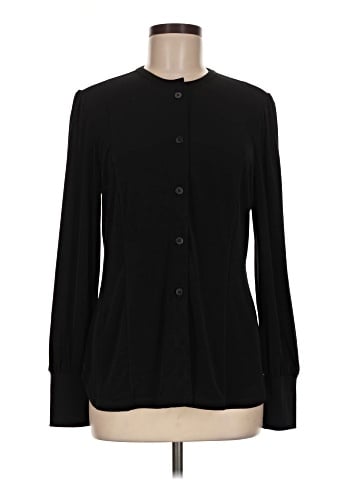 Ann Taylor Long Sleeve Button-Down Shirt (view 1)