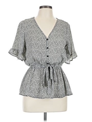 Sienna Sky Short Sleeve Blouse (view 1)