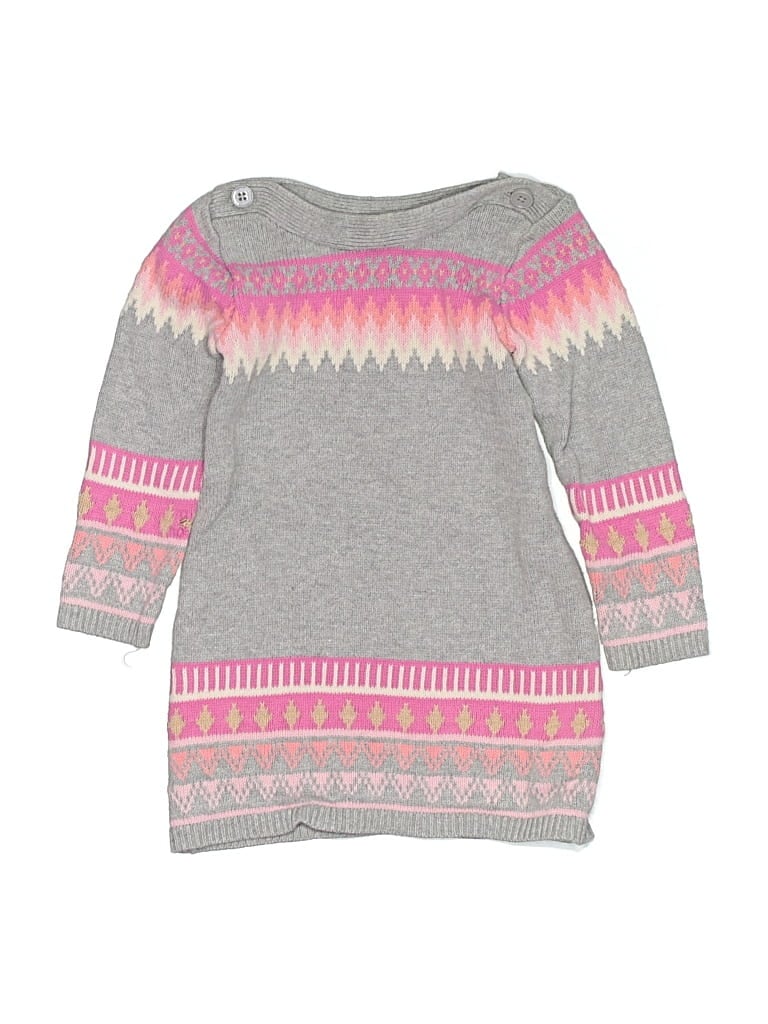Pre-owned Baby Gap Kids' Pullover Sweater In Gray