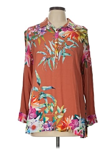 Soft Surroundings 3/4 Sleeve Blouse (view 1)