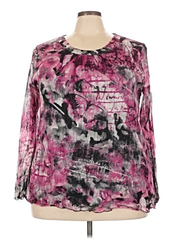 Cj Banks Long Sleeve Blouse (view 1)