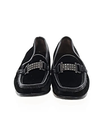 Salvatore Ferragamo Velvet Loafers (view 2)