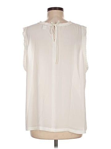J.Crew Factory Store Sleeveless Blouse (view 2)