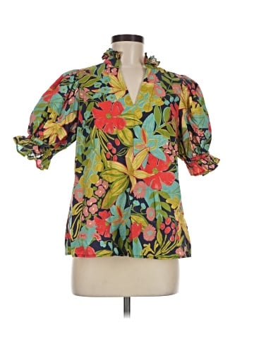 Entro Short Sleeve Blouse (view 1)