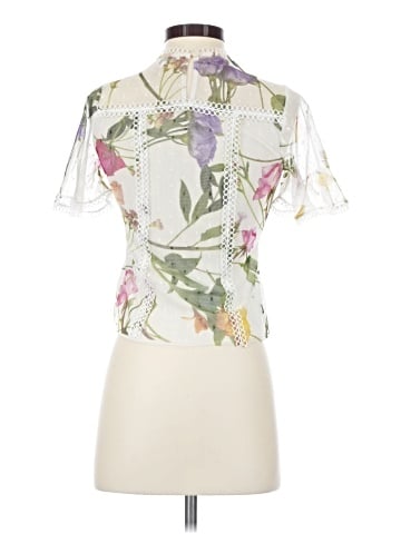 Ted Baker London Short Sleeve Blouse (view 2)