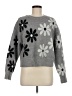 RD Style Floral Gray Pullover Sweater Size M - photo 1