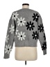 RD Style Floral Gray Pullover Sweater Size M - photo 2