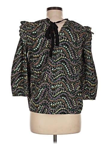 Ann Taylor LOFT 3/4 Sleeve Blouse (view 2)