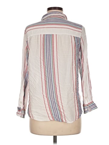 American Eagle Outfitters Long Sleeve Button-Down Shirt (view 2)