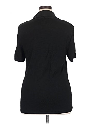Jones New York Collection Short Sleeve Turtleneck (view 2)