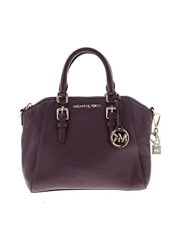 MICHAEL Michael Kors Leather Satchel (view 1)
