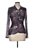 Adore Purple Long Sleeve Blouse Size M - photo 1