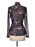 Adore Purple Long Sleeve Blouse Size M - photo 2