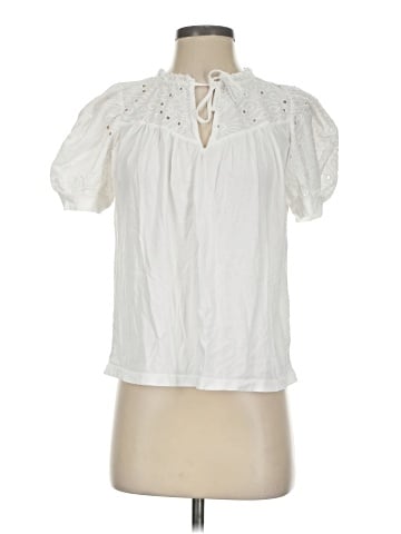 Ann Taylor LOFT Short Sleeve Blouse (view 1)