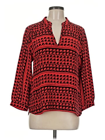 Amanda Uprichard 3/4 Sleeve Silk Top (view 1)