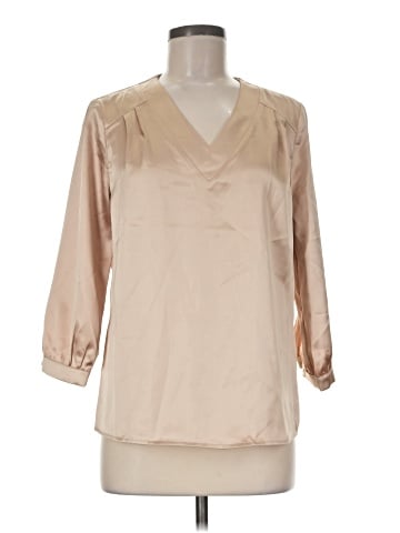 Allegra K 3/4 Sleeve T-Shirt (view 1)