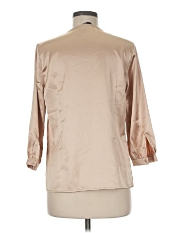Allegra K 3/4 Sleeve T-Shirt (view 2)