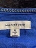 Max Studio Blue Short Sleeve Blouse Size S - photo 7