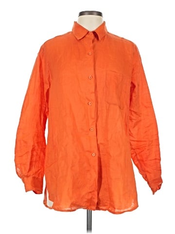 Totonko 3/4 Sleeve Button-Down Shirt (view 1)