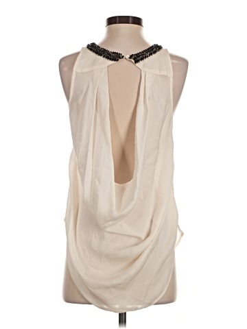 Haute Hippie Sleeveless Silk Top (view 2)