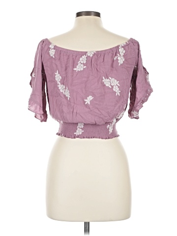 Love Tree Short Sleeve Blouse (view 2)