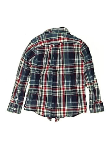 The Children's Place Outlet Long Sleeve Button-Down Shirt (view 2)