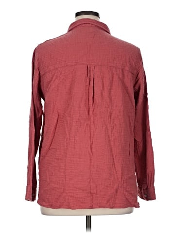Jessica Simpson Long Sleeve Button-Down Shirt (view 2)