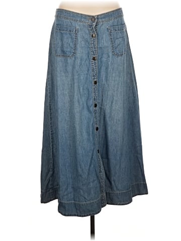 Chaps Denim Skirt (view 1)