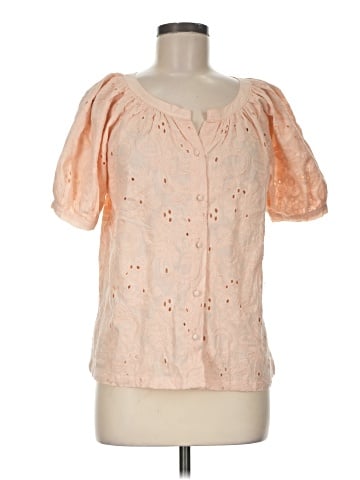 Calypso St. Barth Short Sleeve Blouse (view 1)