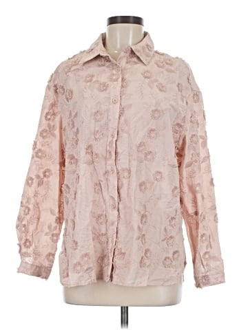 Adrianna Papell Long Sleeve Blouse (view 1)