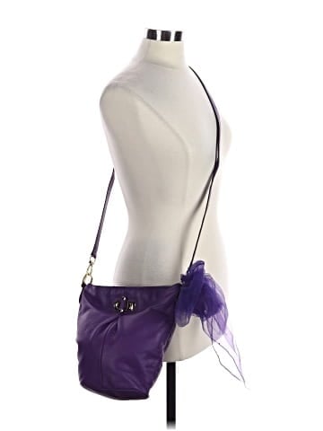B Makowsky Leather Crossbody Bag (view 2)