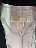 MICHAEL Michael Kors 100% Polyester Metallic Silver Blazer Size 4 - photo 6