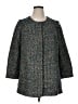 Talbots Tweed Teal Coat Size 16 Petite - photo 1