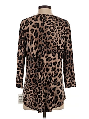 JM Collection 3/4 Sleeve Top (view 2)