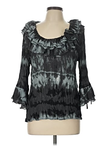 Agora 3/4 Sleeve Blouse (view 1)