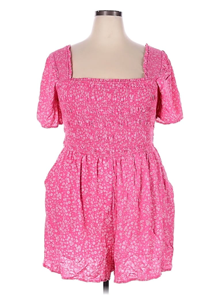 Pre-owned Torrid Romper In Pink