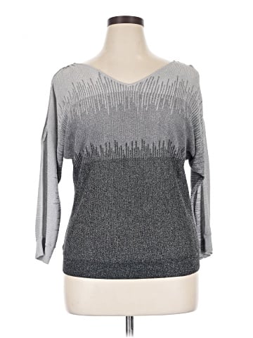 INC International Concepts 3/4 Sleeve Top (view 1)