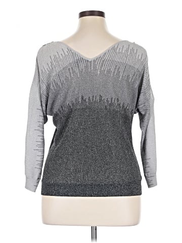 INC International Concepts 3/4 Sleeve Top (view 2)