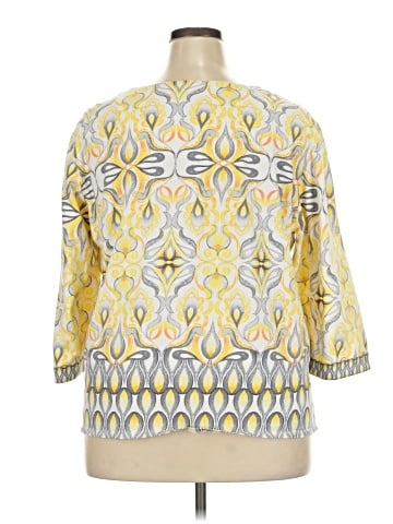 Alfred Dunner 3/4 Sleeve Blouse (view 2)