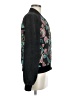 Honey Punch 100% Polyester Floral Black Jacket Size M - photo 4