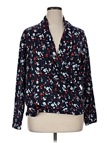 Ann Taylor LOFT Outlet Long Sleeve Blouse (view 1)