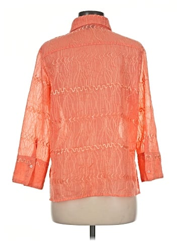 Milano 3/4 Sleeve Button-Down Shirt (view 2)