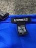 Express Solid Blue Cocktail Dress Size XL - photo 7